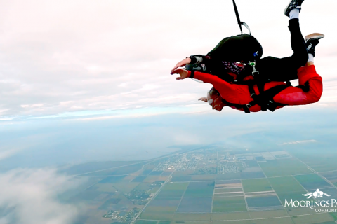 Seniors Go Skydiving 2025